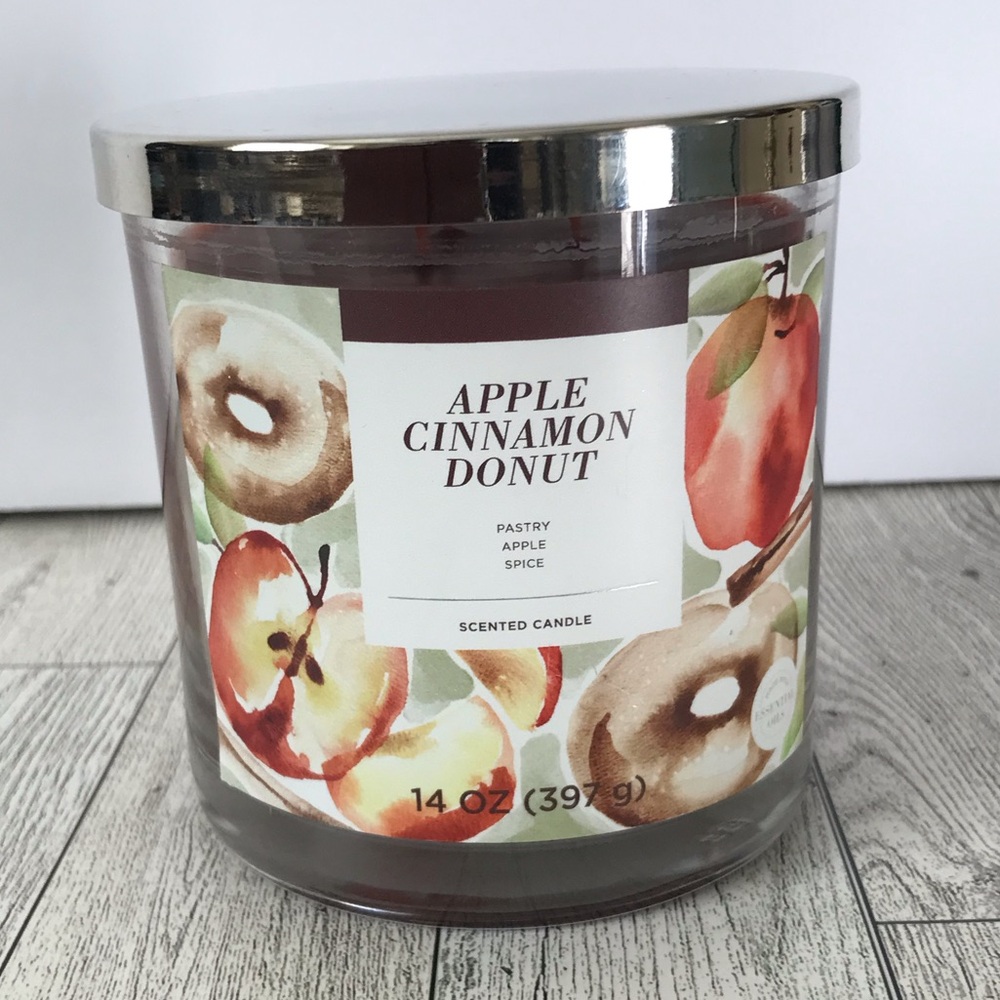 Apple Cinnamon Donut Scented Candle
